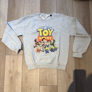 Disney Pixar Toy Story Graphic Crewneck Sweatshirt- Small